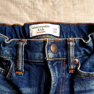 Abercrombie Kids Straight leg Jean. Size 8
